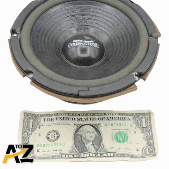 Radio Shack 6.5" Dual Voice Coil Subwoofer 40-1373 4/8 OHM Works - Picture 4 of 11